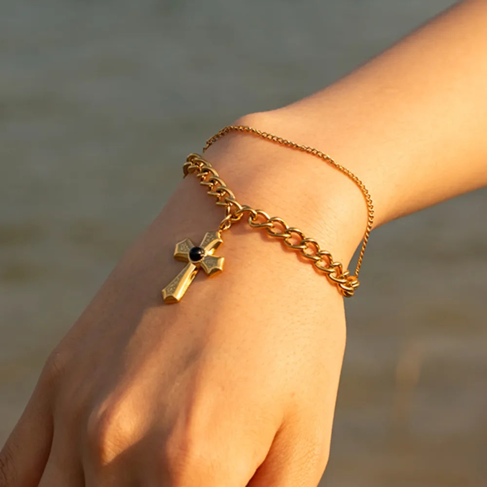 The Valiant Cross Bracelet