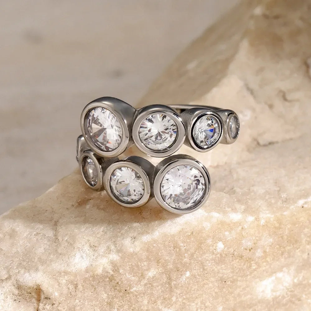 The Luminous Embrace Ring