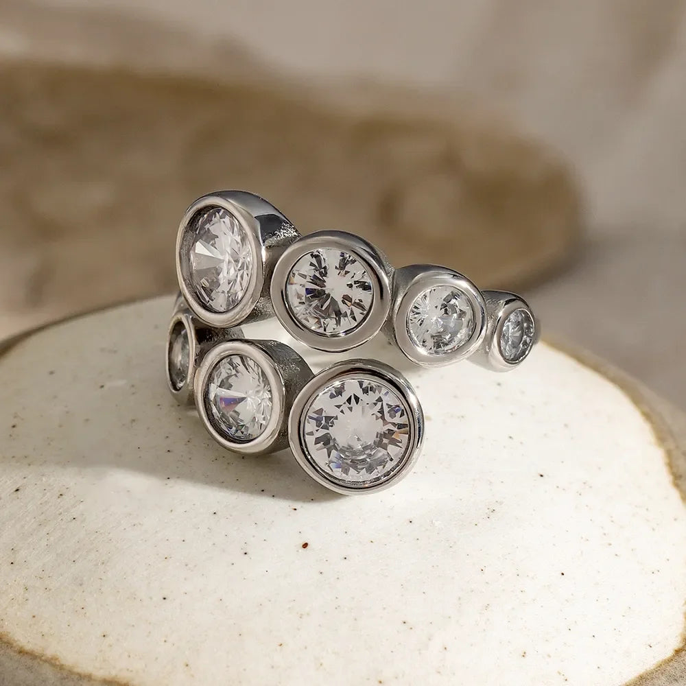 The Luminous Embrace Ring