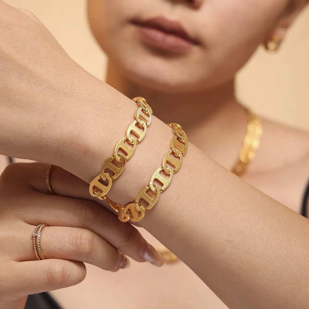 The Golden Weave Bracelet