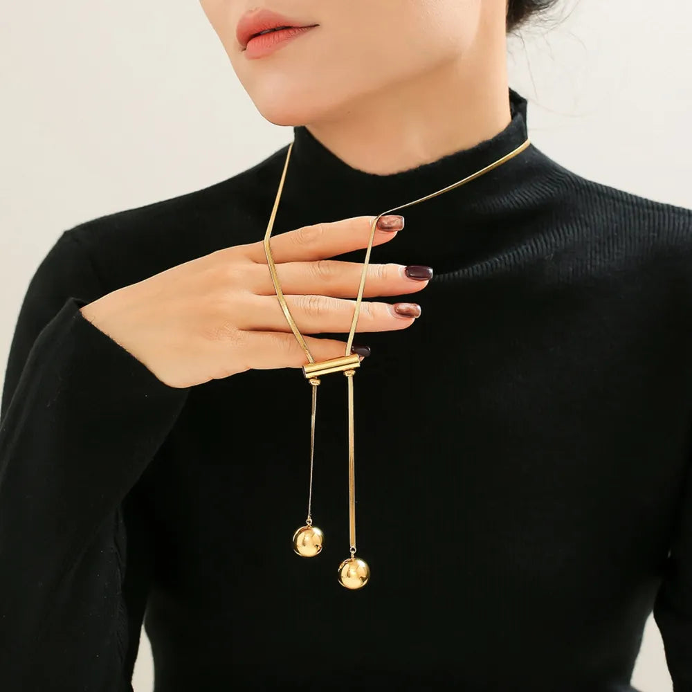 The Whispering Bead Necklace