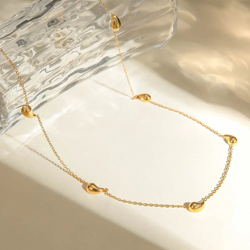 The Golden Tear Chain Necklace