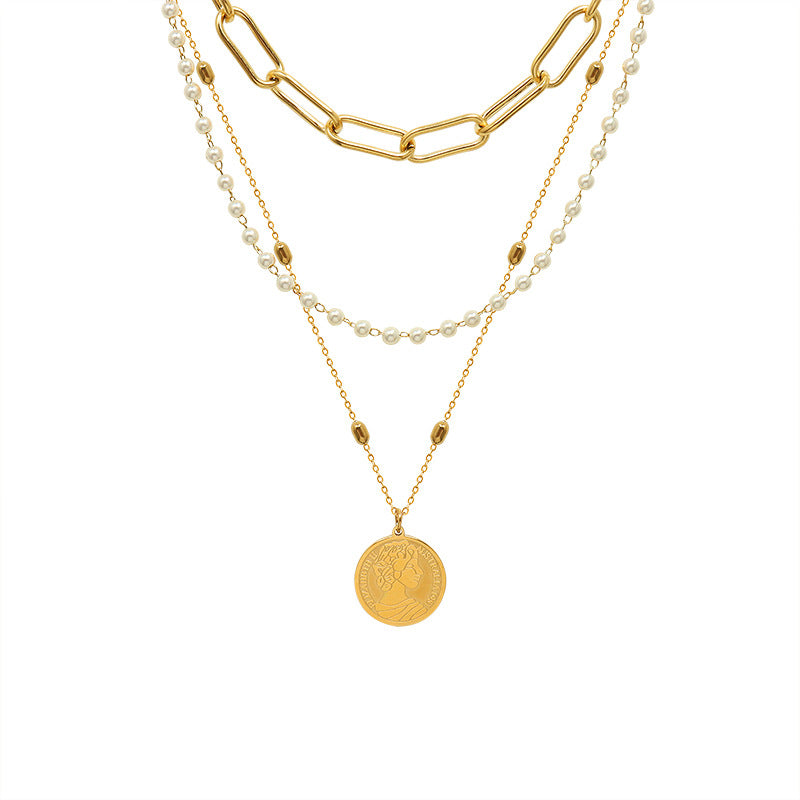 The Tri-Layered Harmony Necklace