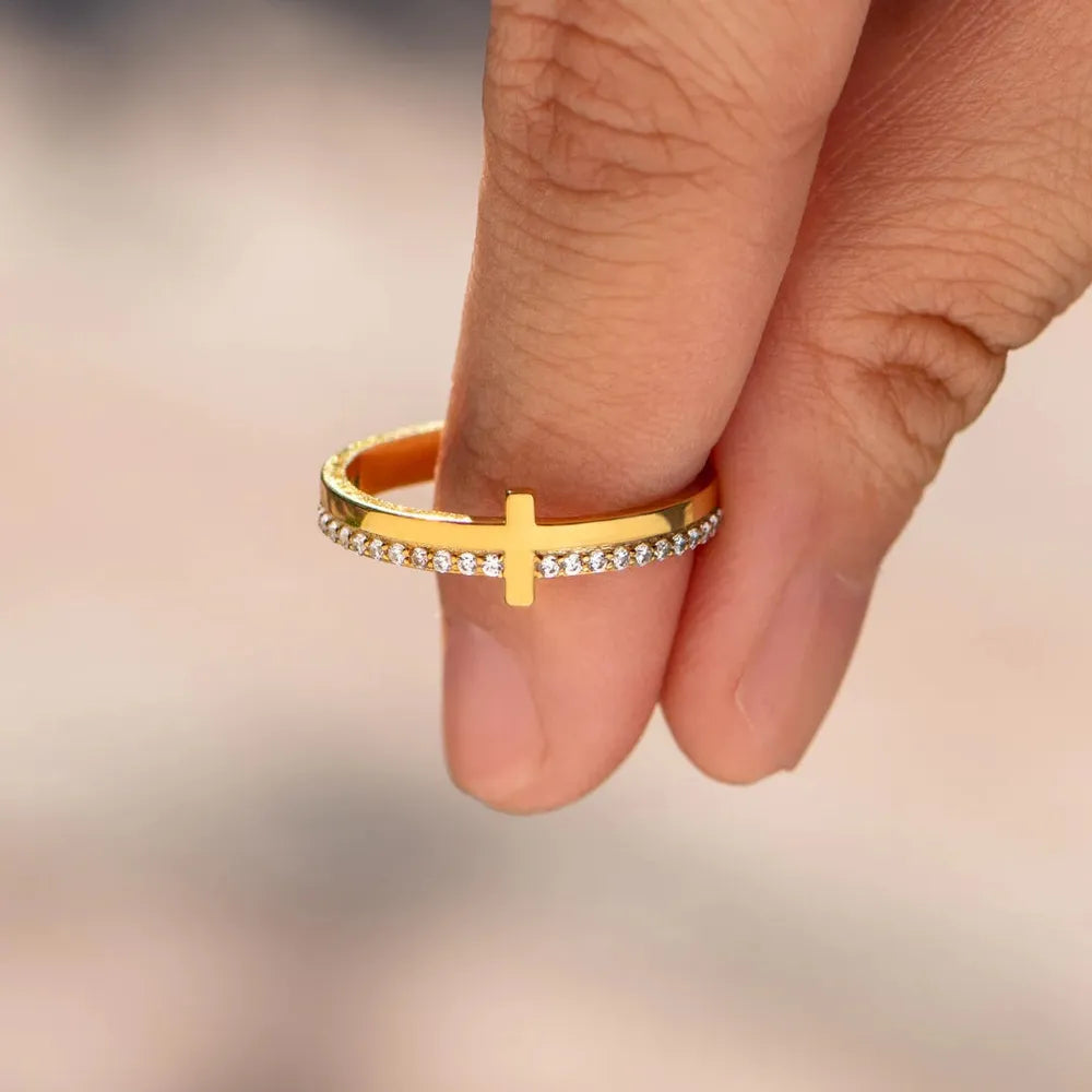 The Devotion Cross Ring