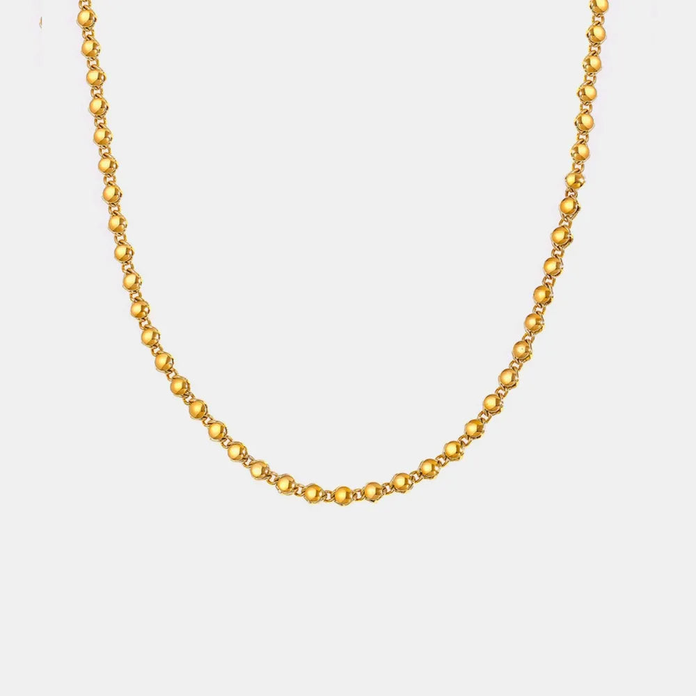 The Aurora Sphere Chain Necklace