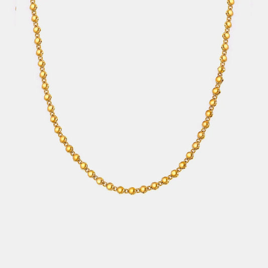 The Aurora Sphere Chain Necklace