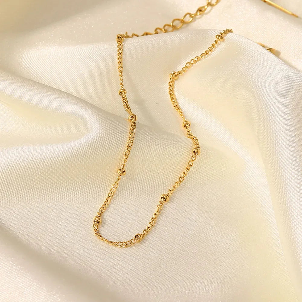 The Whispering Beads Anklet