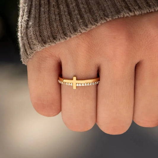 The Devotion Cross Ring