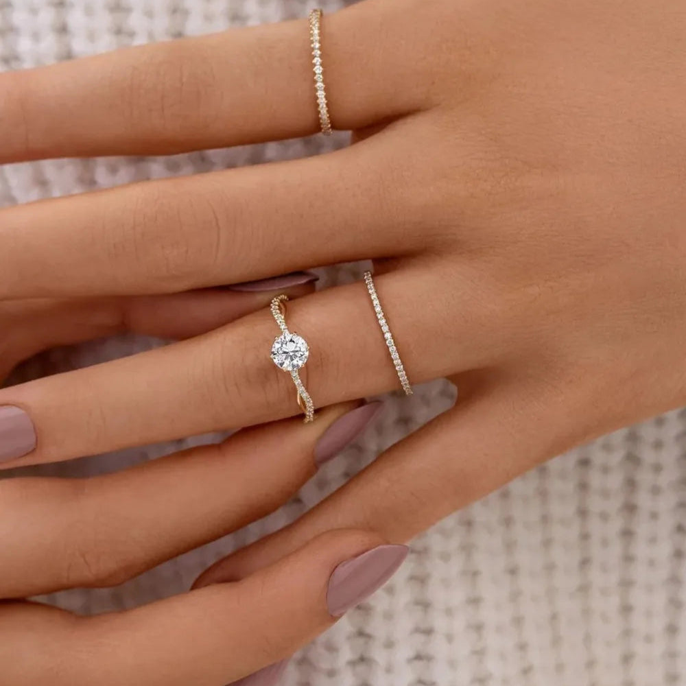 The Infinite Knot Ring