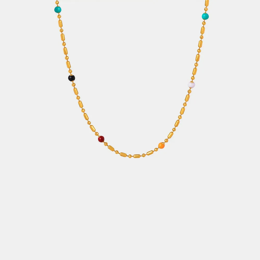 The Chromatic Drop Necklace