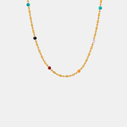 The Chromatic Drop Necklace