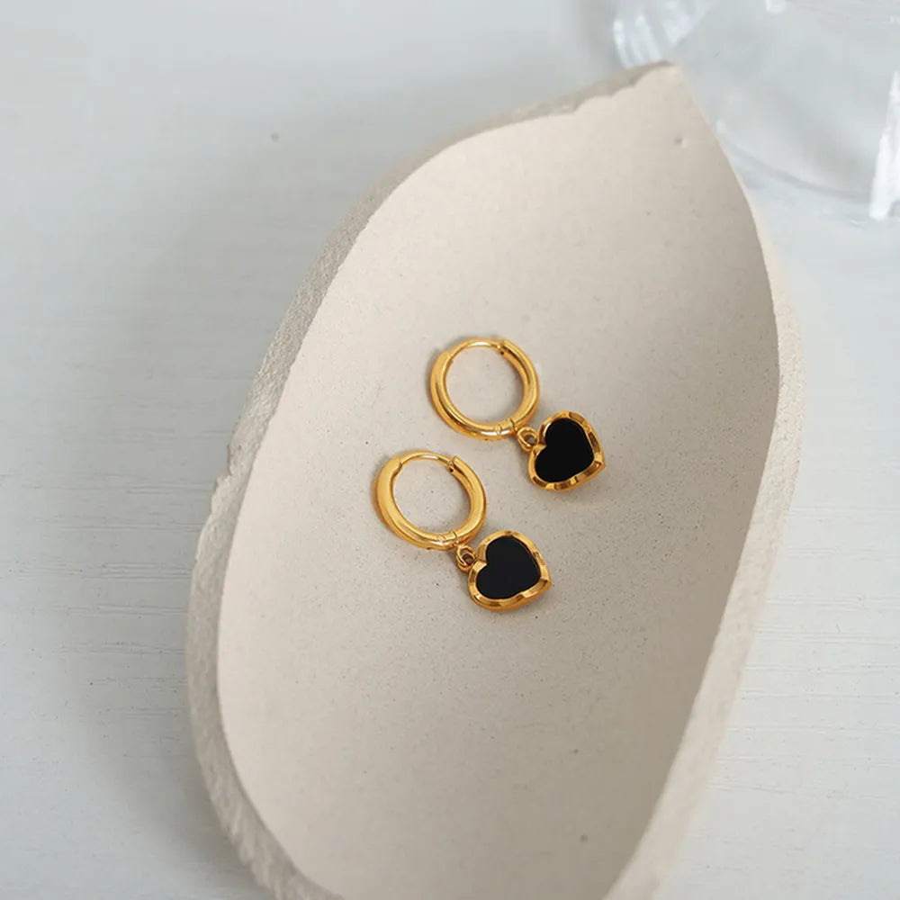 The Infinite Heart Drop Earrings