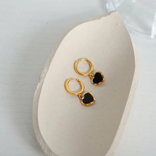 The Infinite Heart Drop Earrings