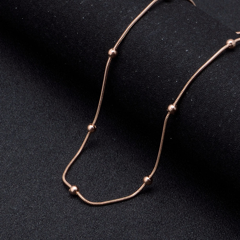 The Solstice Sphere Chain Necklace