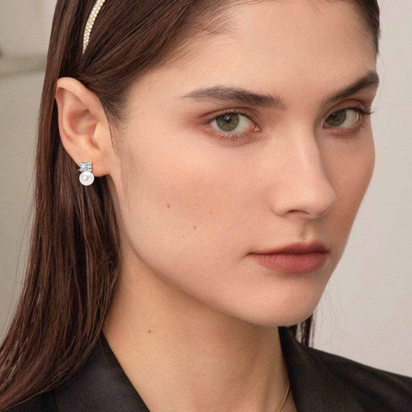 The Clover Pearl Drop Earrings