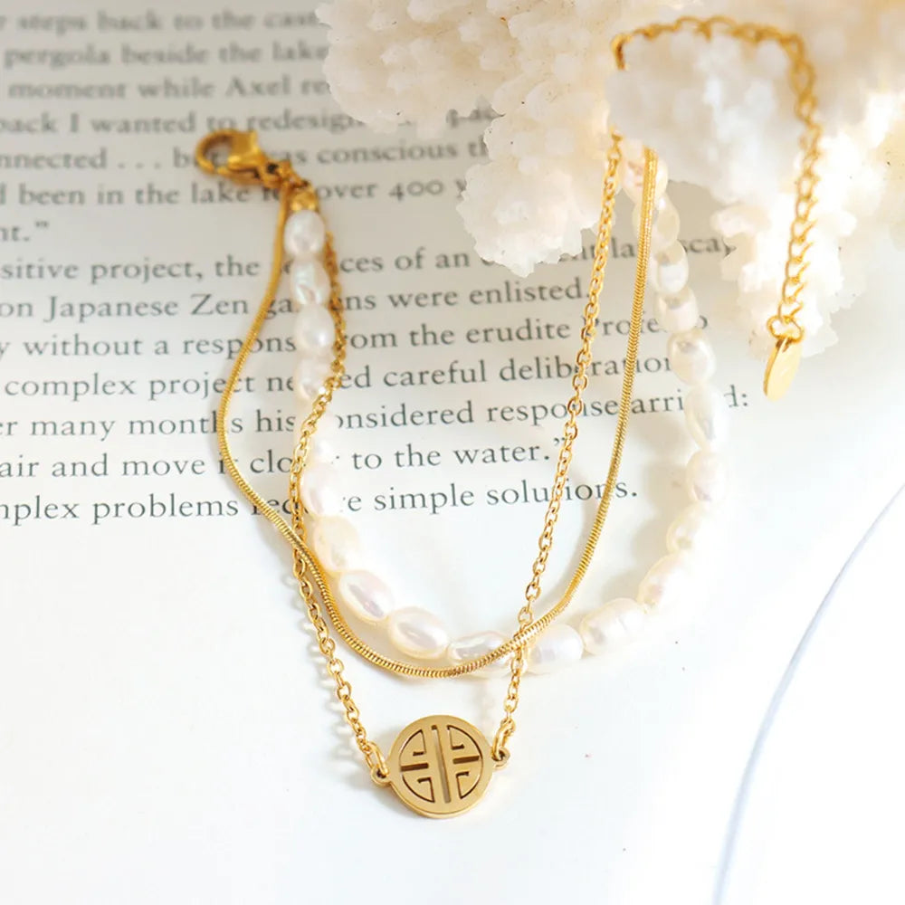 The Cascade Pearl Bracelet