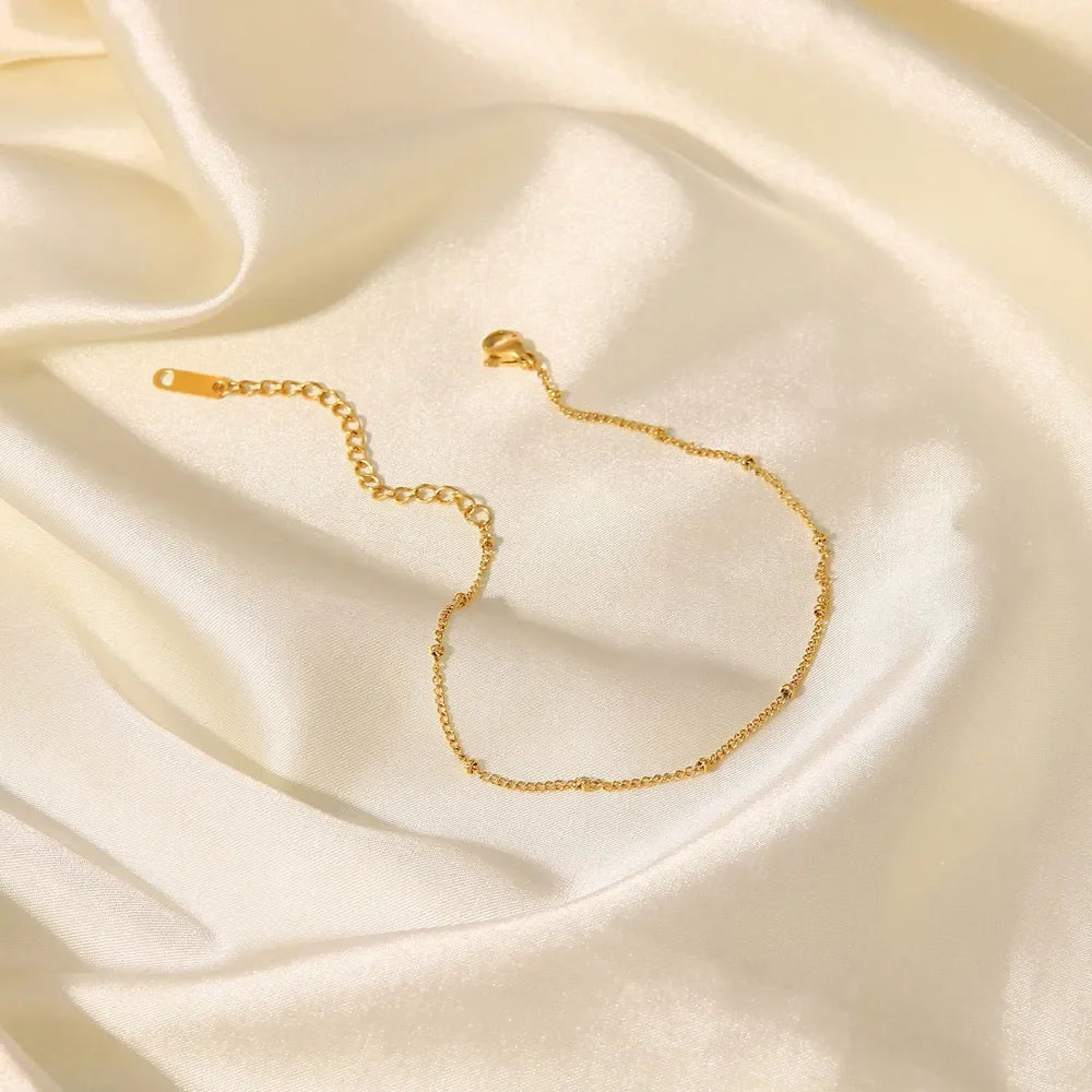 The Whispering Beads Anklet