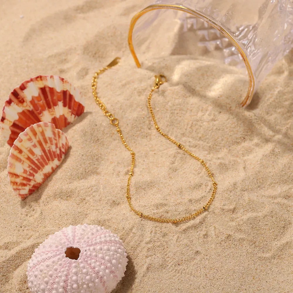The Whispering Beads Anklet