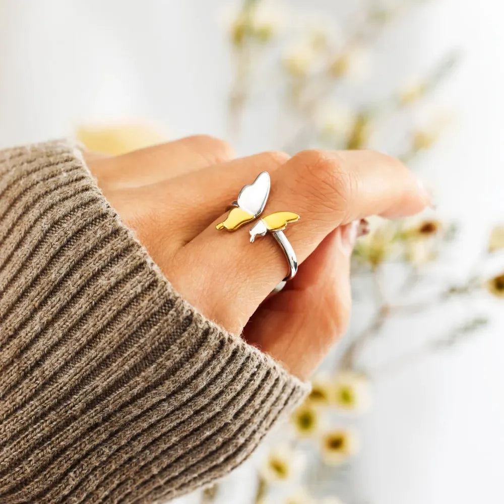 The Metamorphosis Butterfly Ring