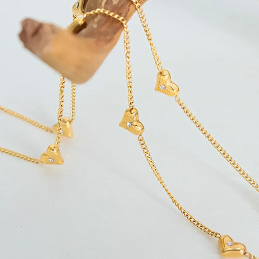 The Zircon Heart Necklace