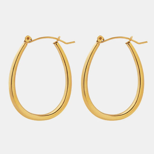 The Solari Oval Hoops