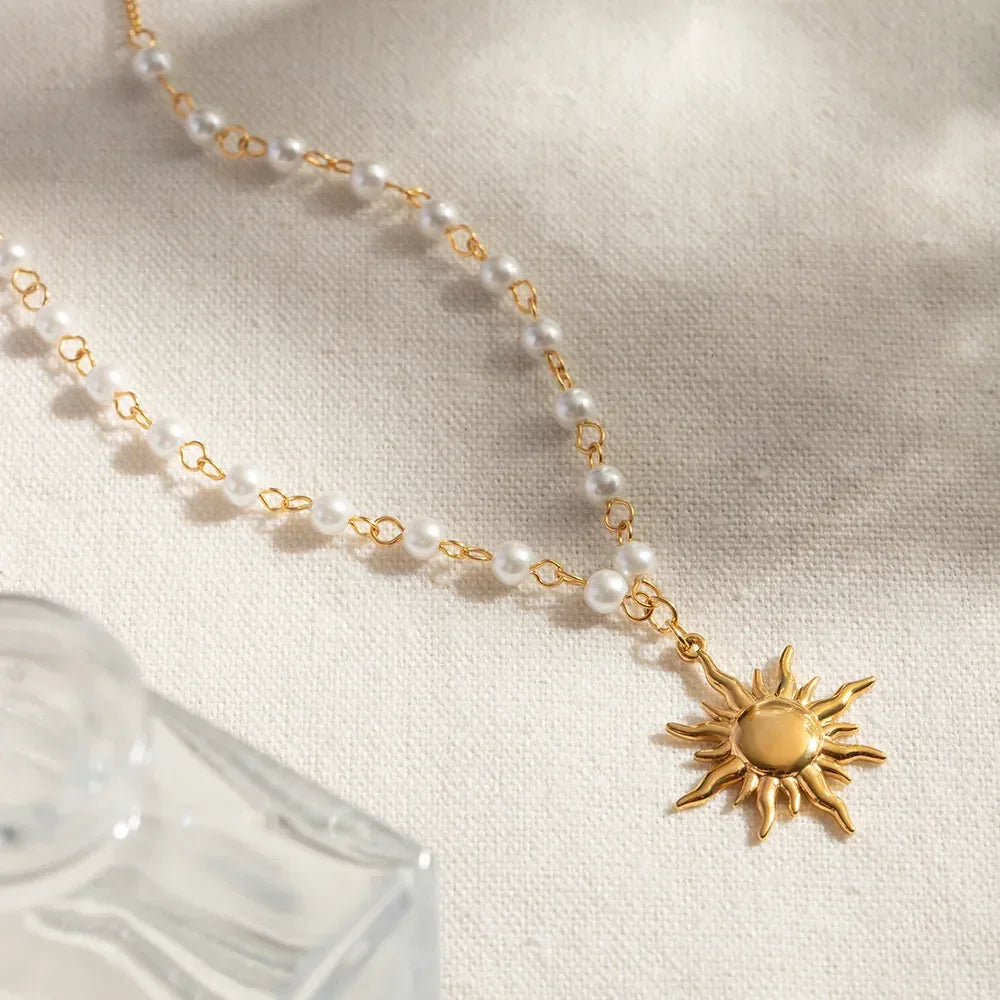 The Solstice Sun Necklace