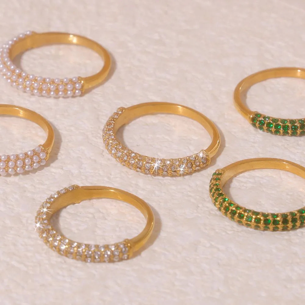 The Glimmer Pave Ring