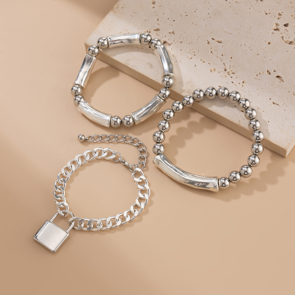 The Heartfelt Pearl Bracelet Set
