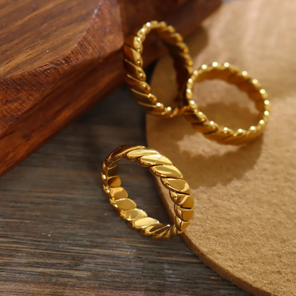 The Golden Helix Ring