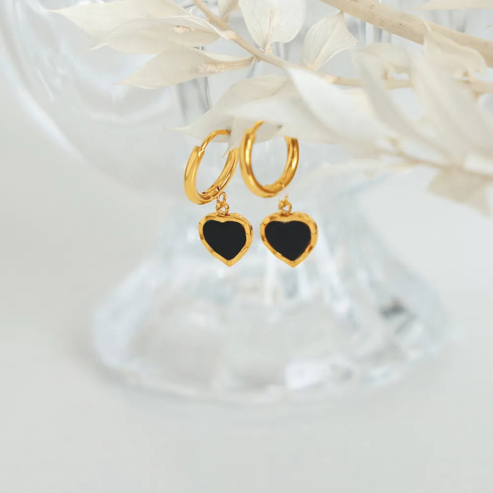 The Infinite Heart Drop Earrings