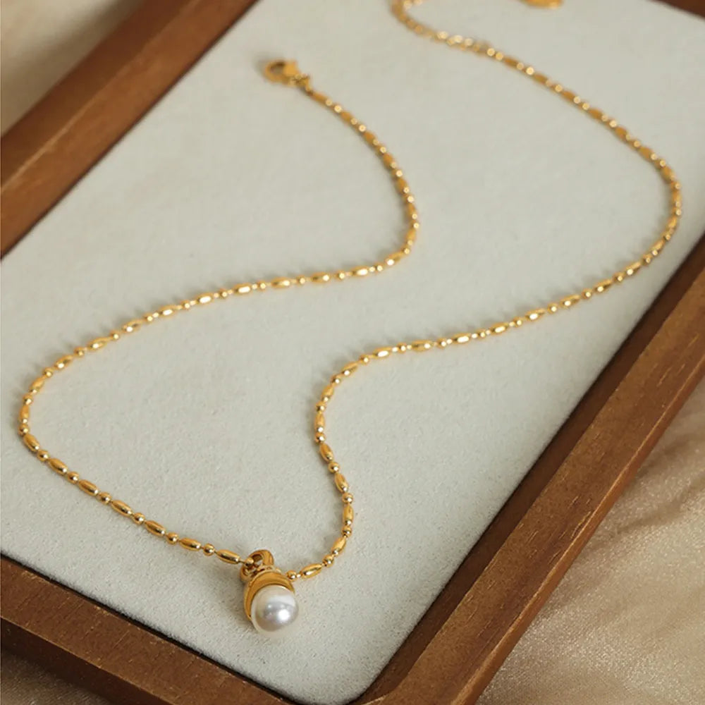 The Luminous Tear Necklace