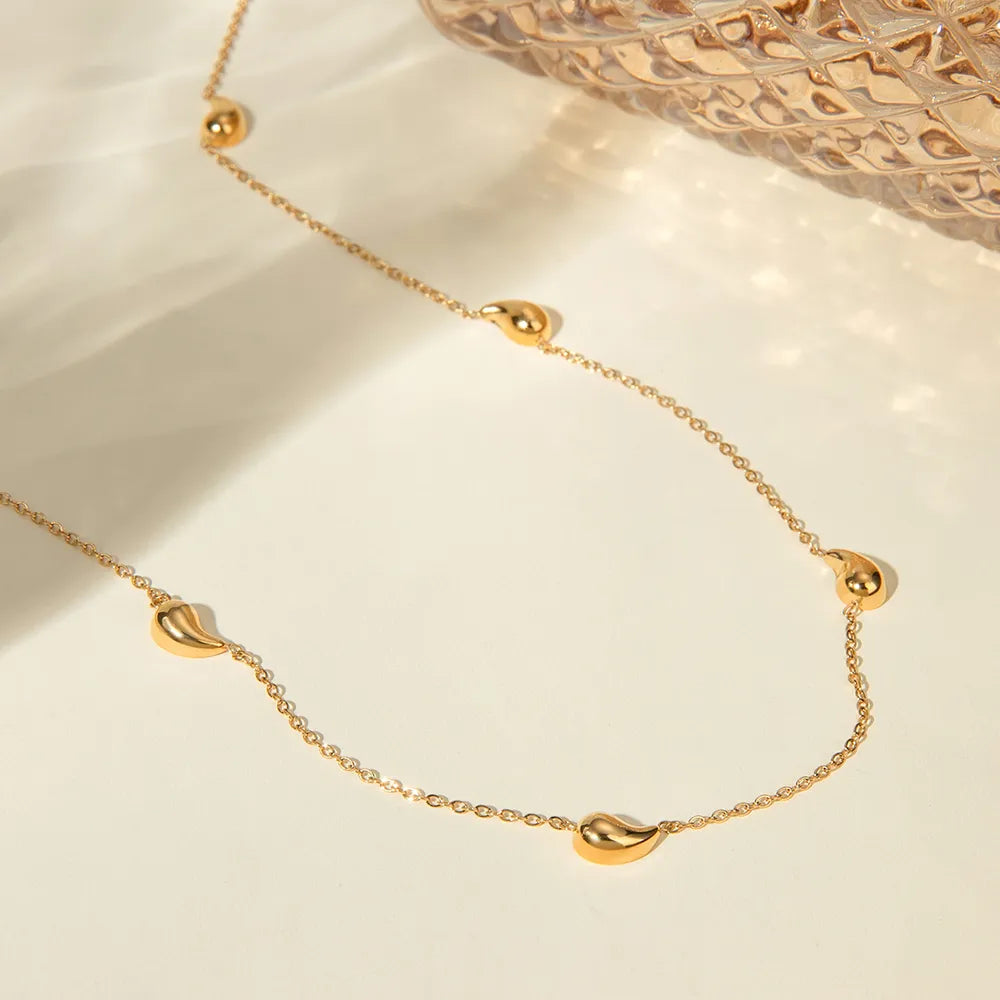 The Golden Tear Chain Necklace