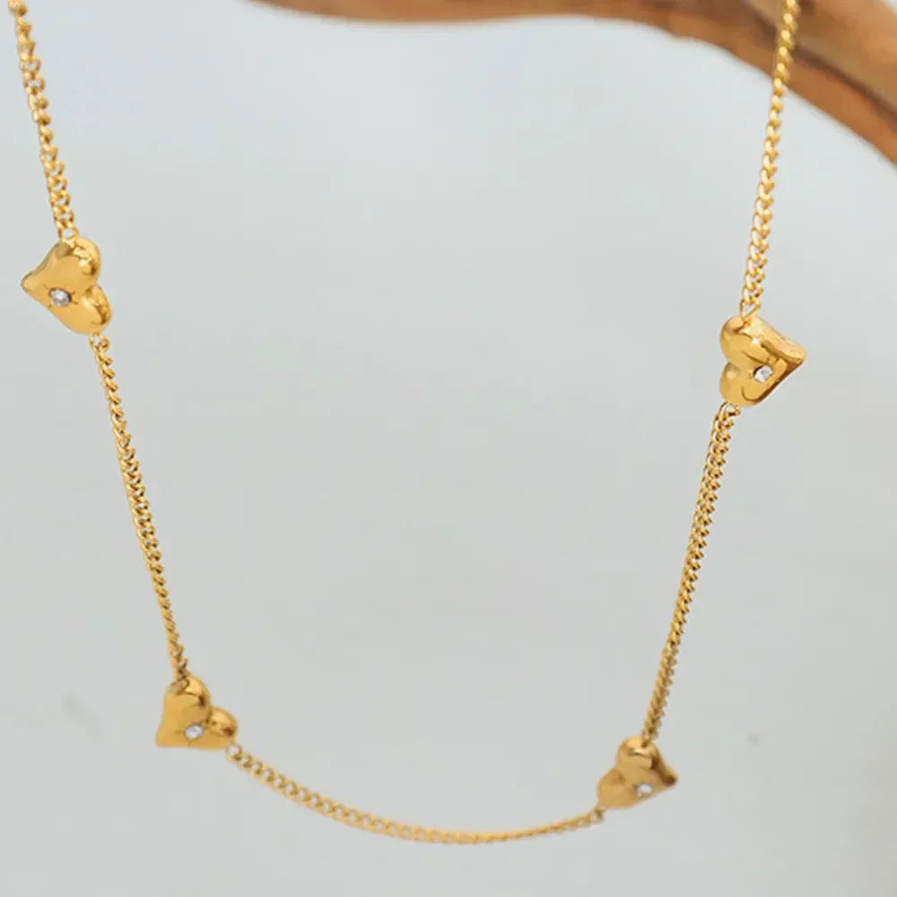 The Zircon Heart Necklace