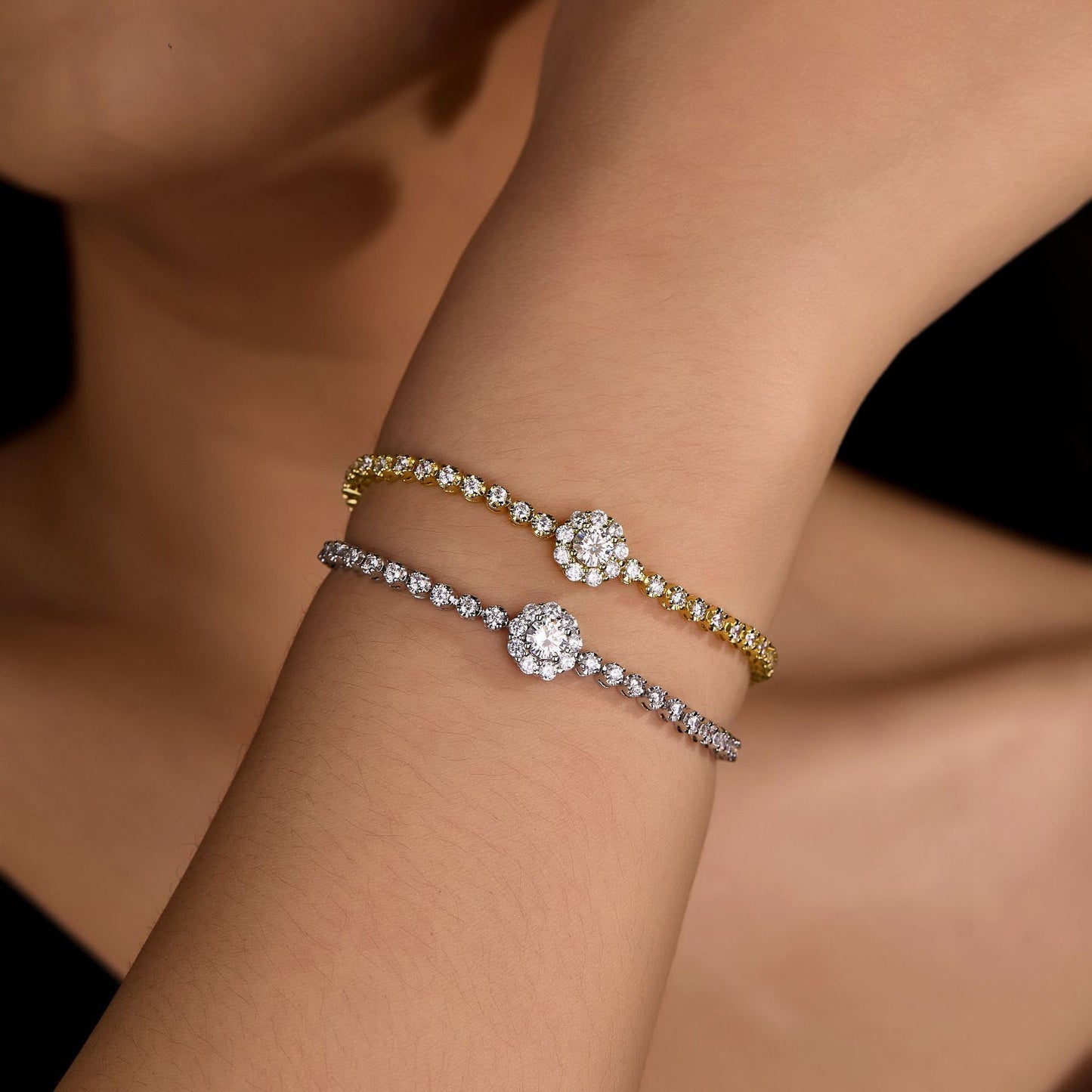 The Starlit Halo Bracelet