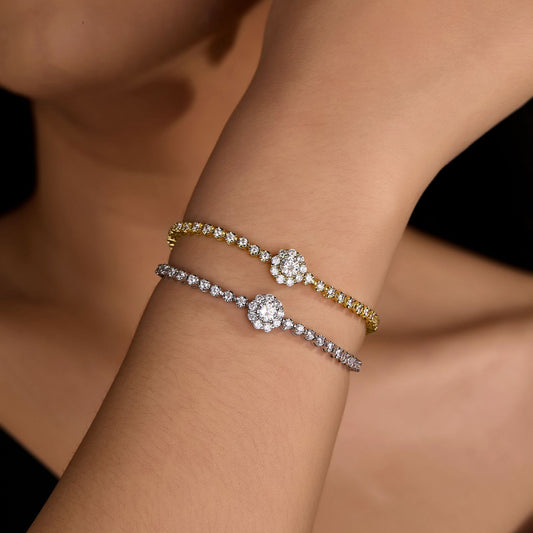 The Starlit Halo Bracelet