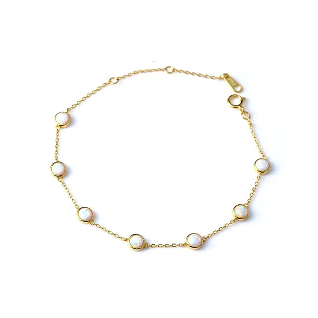 The Celestial Seven Opal Bracelet