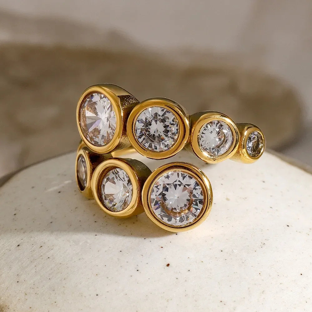 The Luminous Embrace Ring