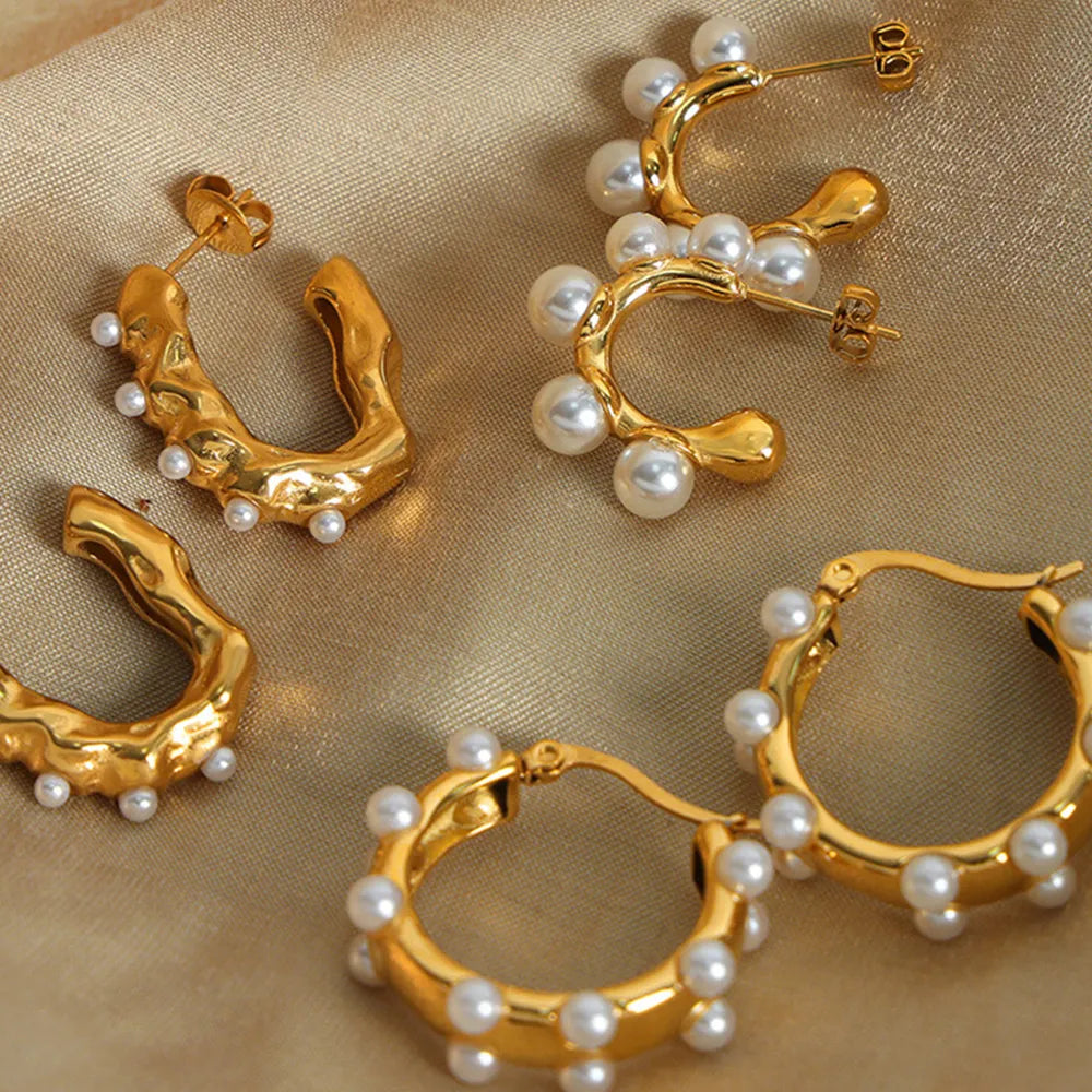 The Whispering Ripple Earrings