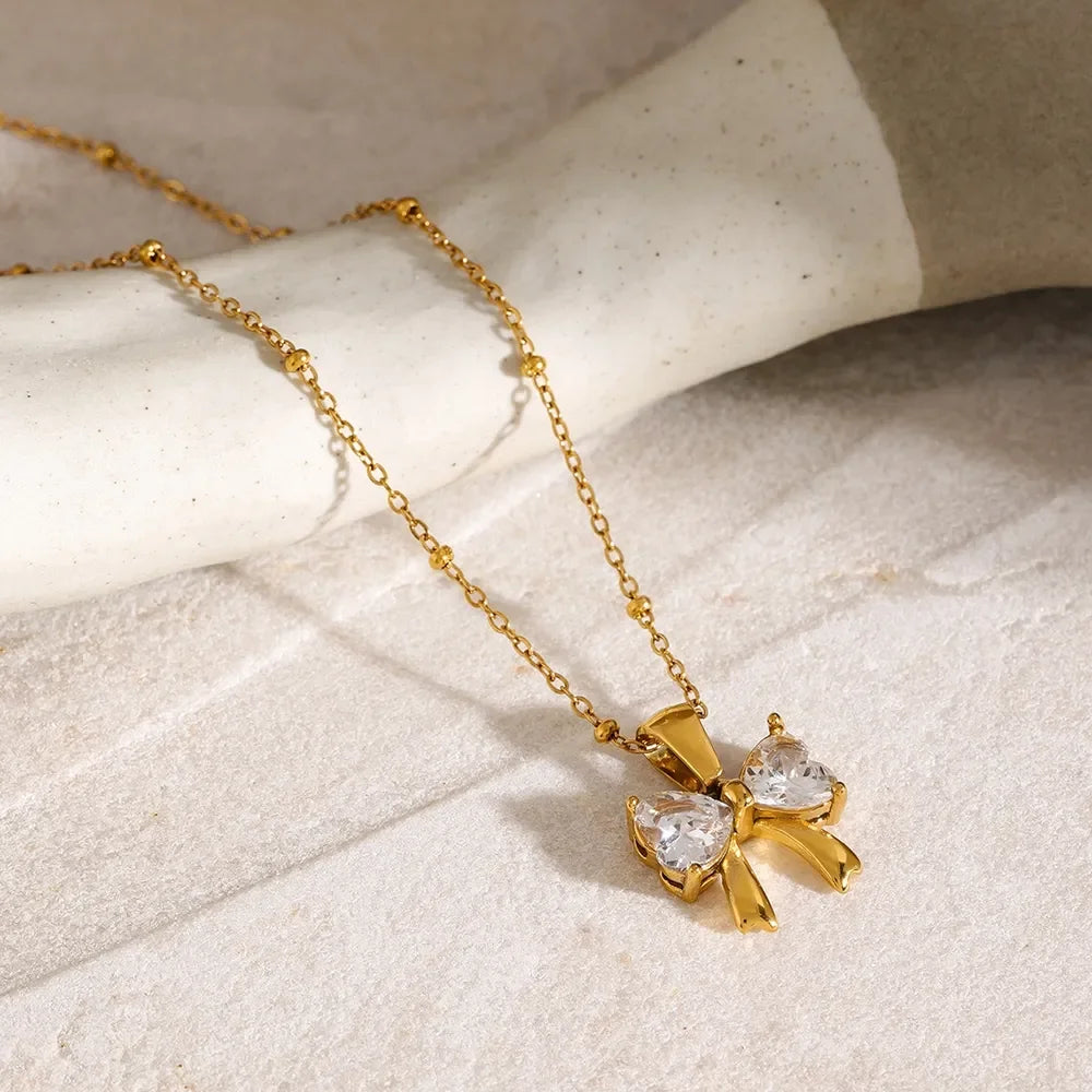 The Luminous Bow Necklace