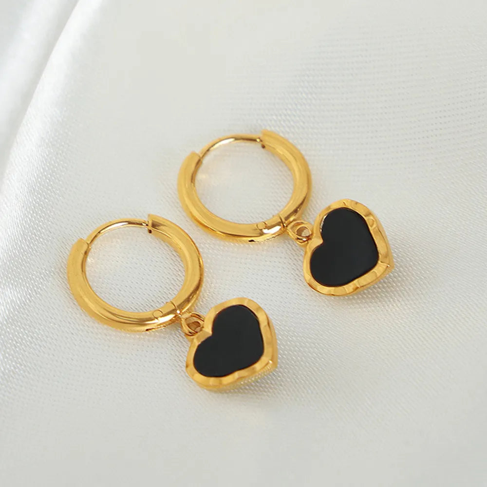 The Infinite Heart Drop Earrings
