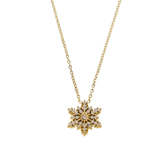 The Lumina Snowflake Necklace