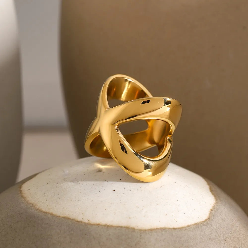 The Nexus Gold Ring