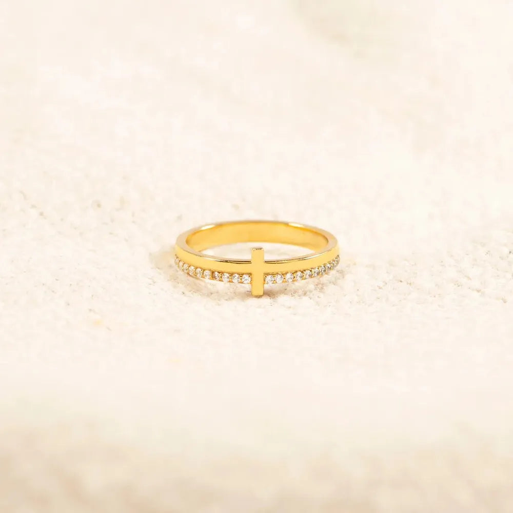 The Devotion Cross Ring