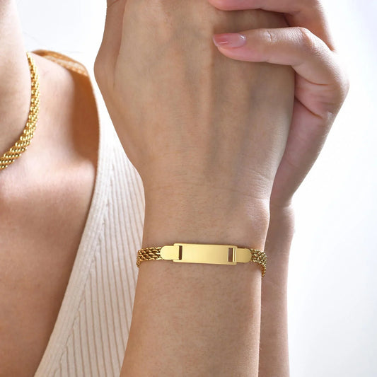 The Engraved Memoir Bracelet