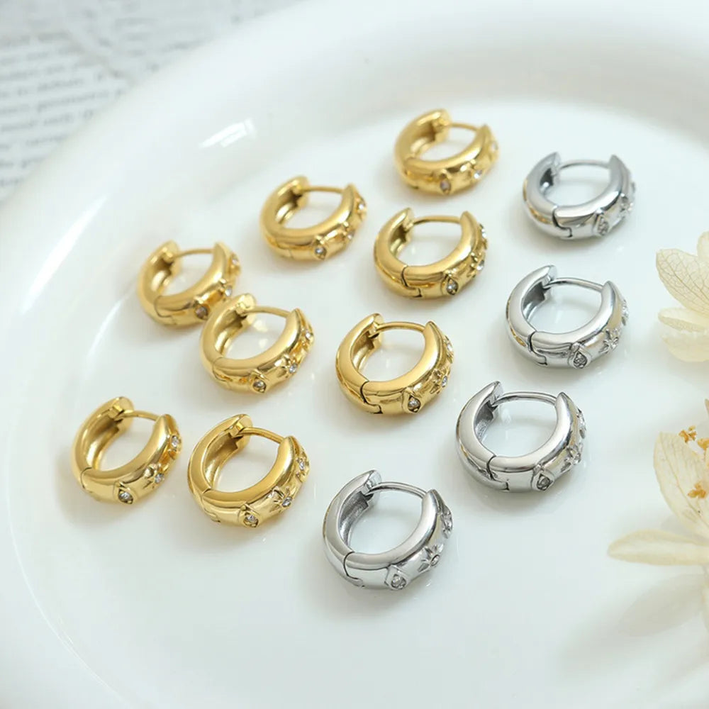 The Celestial Huggie Hoops