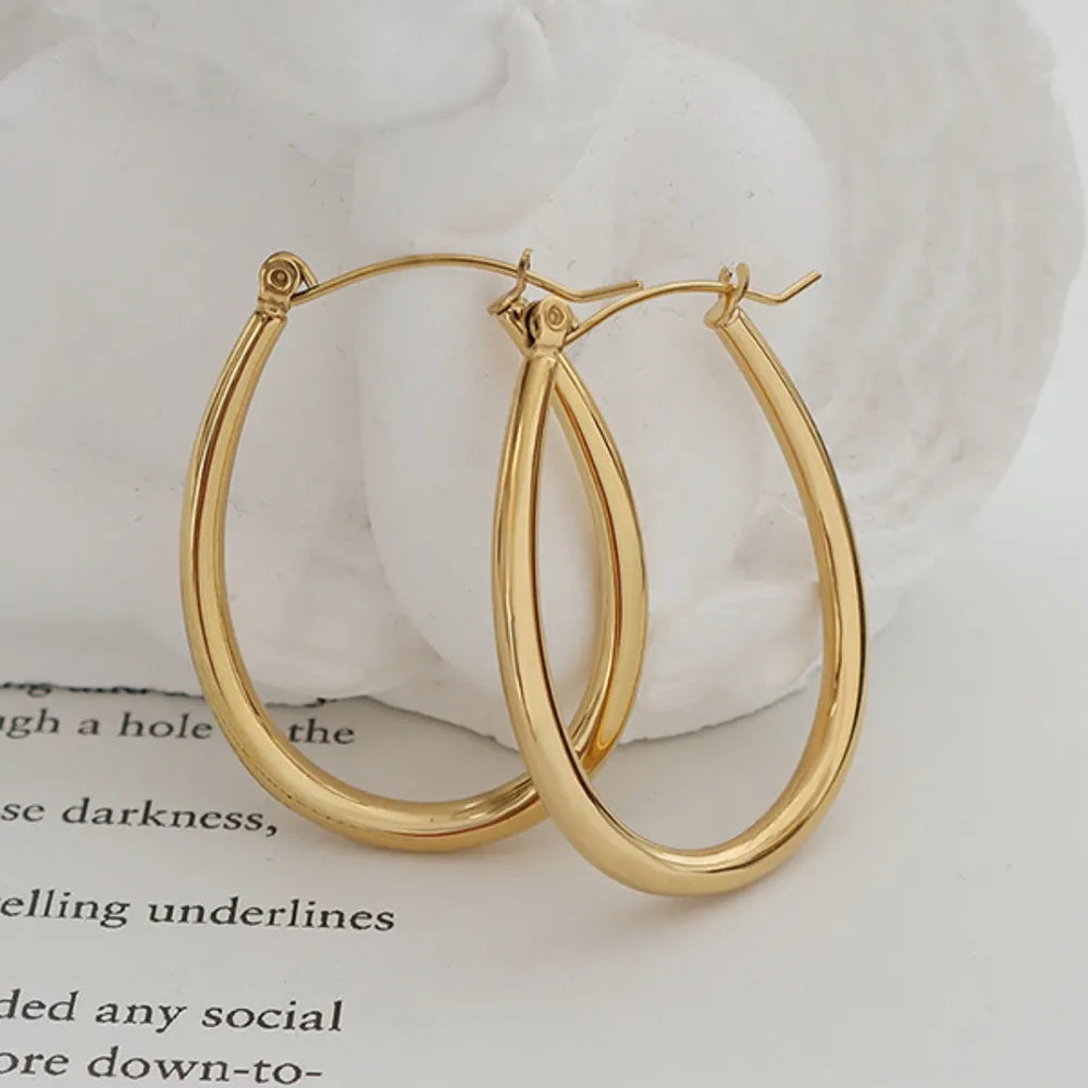 The Solari Oval Hoops