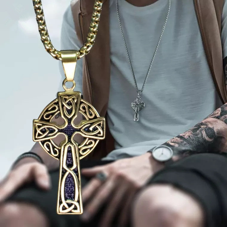 The Celtic Knot Cross Necklace