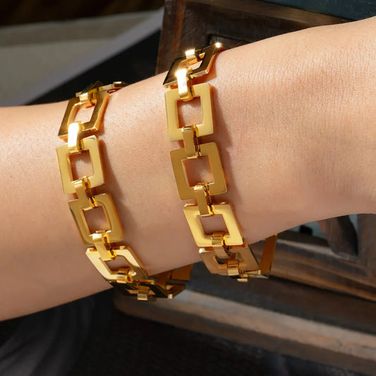 The Geometrica Chain Bracelet