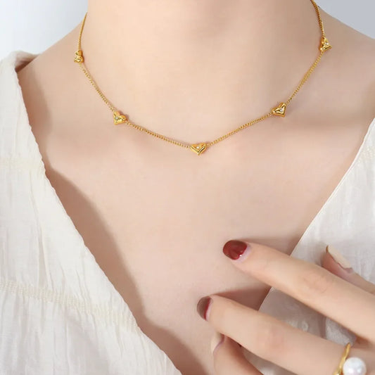 The Zircon Heart Necklace