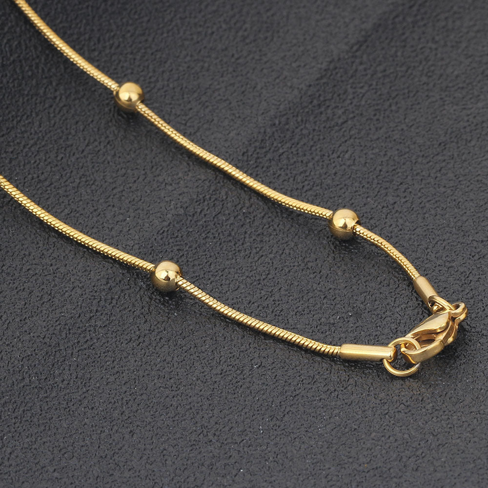 The Solstice Sphere Chain Necklace